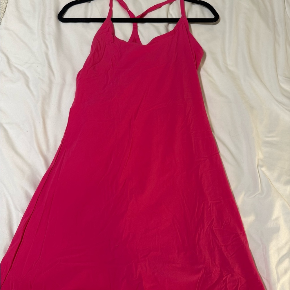 Outdoor Voices Bright Pink Activewear Athletic Dress